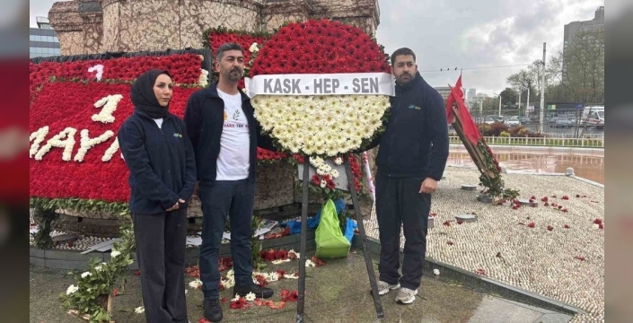 HEP-SEN, 1 Mayıs’ı Taksim’de coşkuyla kutladı