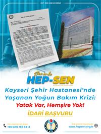 Yoğun Bakımda Kriz Derinleşiyor- Hemşire Yok,Yatak Sayısı Çok